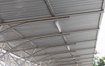 installing Hook Green metal roofing